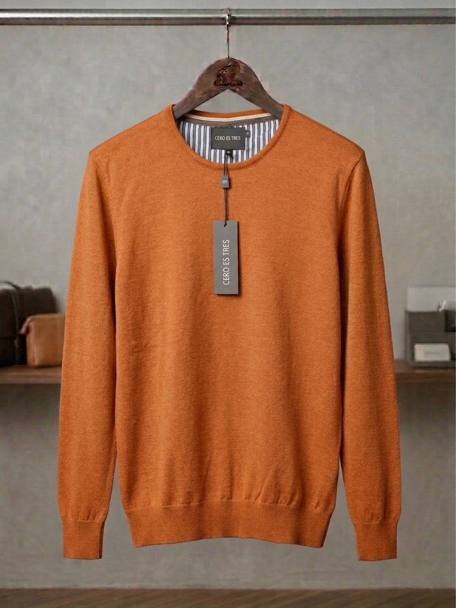 5241COB - SWEATER GAEL SOFT COBRE